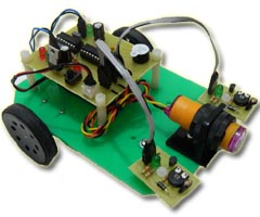 Engelden Kaçan Işığa Yönelen Robot