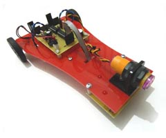 Mini MZ80 Sensörlü Çizgi İzleyen Robot