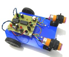 MZ80 Sensörlü Engelden Kaçan Robot